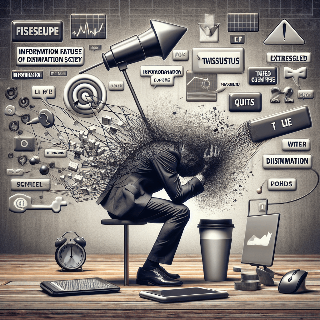 Fadiga da Informação: A Arma Secreta da Desinformação? Fadiga da Informação: A Arma Secreta da Desinformação? | A verdadeira história