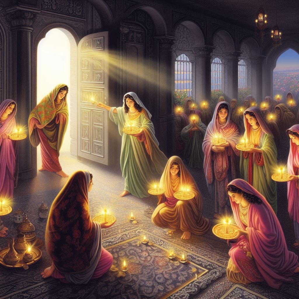 A Parábola das Dez Virgens: Como se preparar para o futuro A Parábola das Dez Virgens