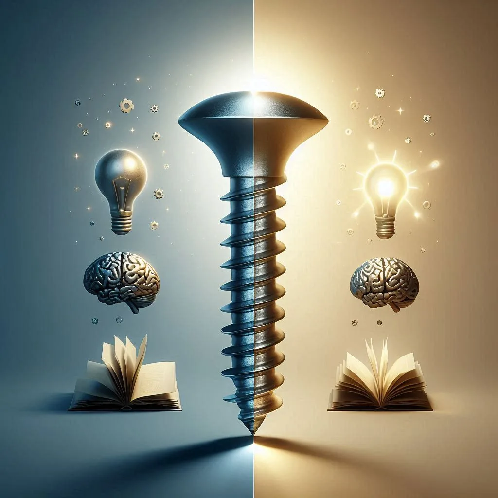Por Que Seu Conhecimento Vale Menos Que um Parafuso Invisível?
