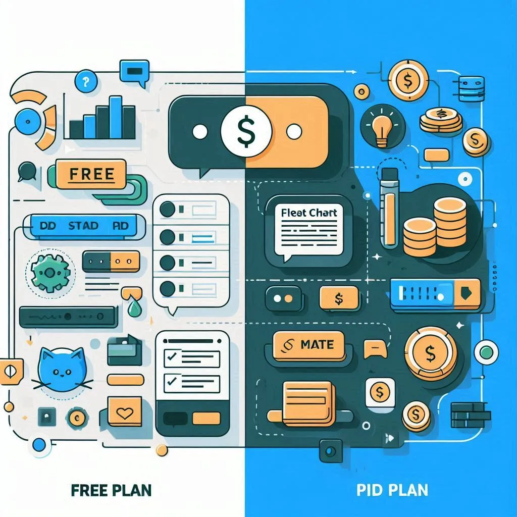 Comparação entre plano gratuito e plano pago do ChatGPT
