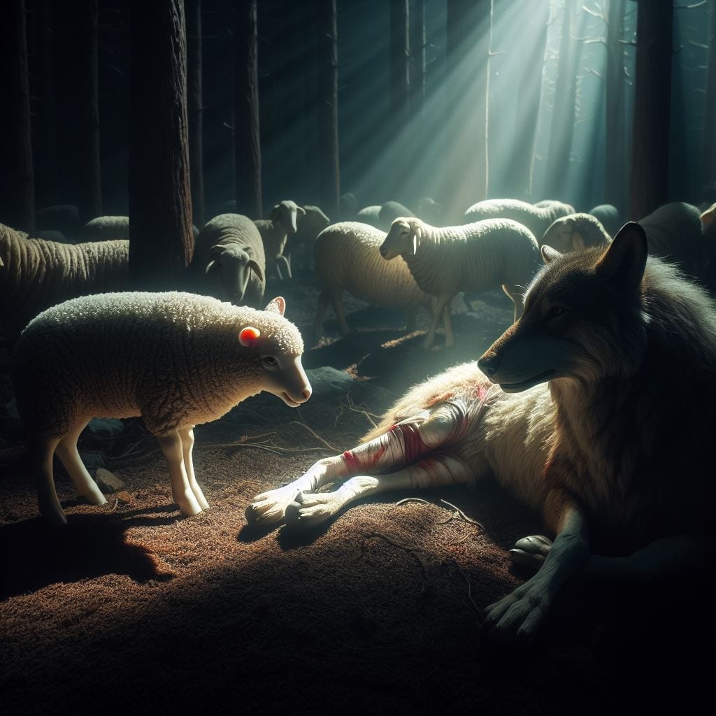 O Lobo e a Ovelha