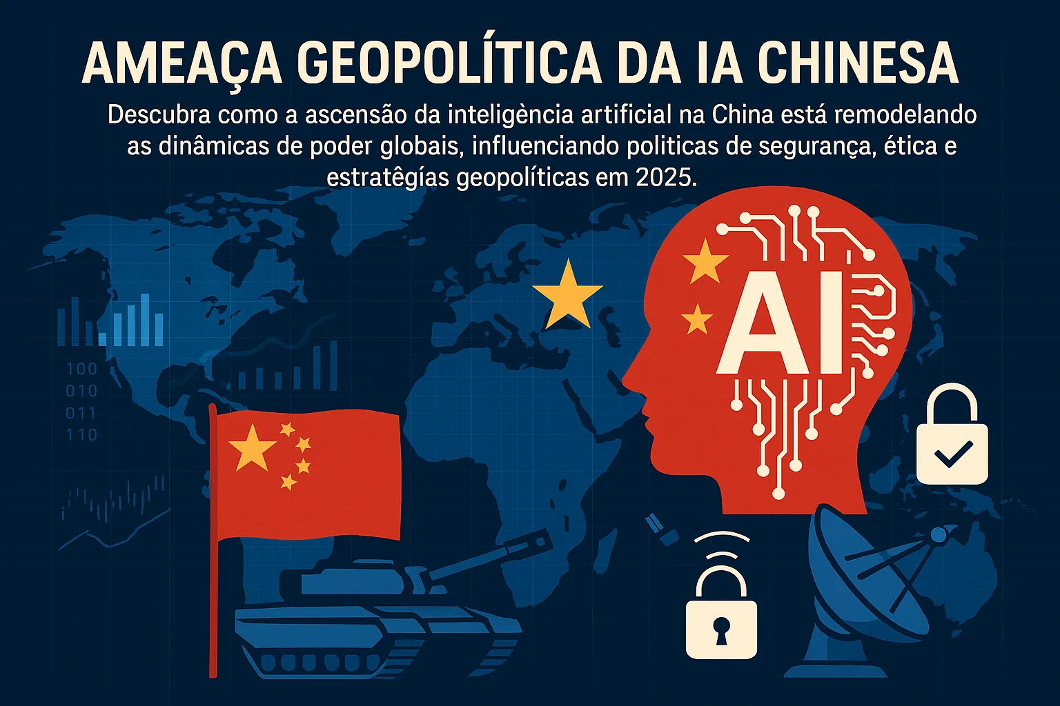 Ameaça Geopolítica da IA Chinesa: Revolução, Estratégias e Impactos Globais