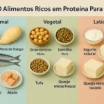 10 Alimentos Ricos em Proteína
