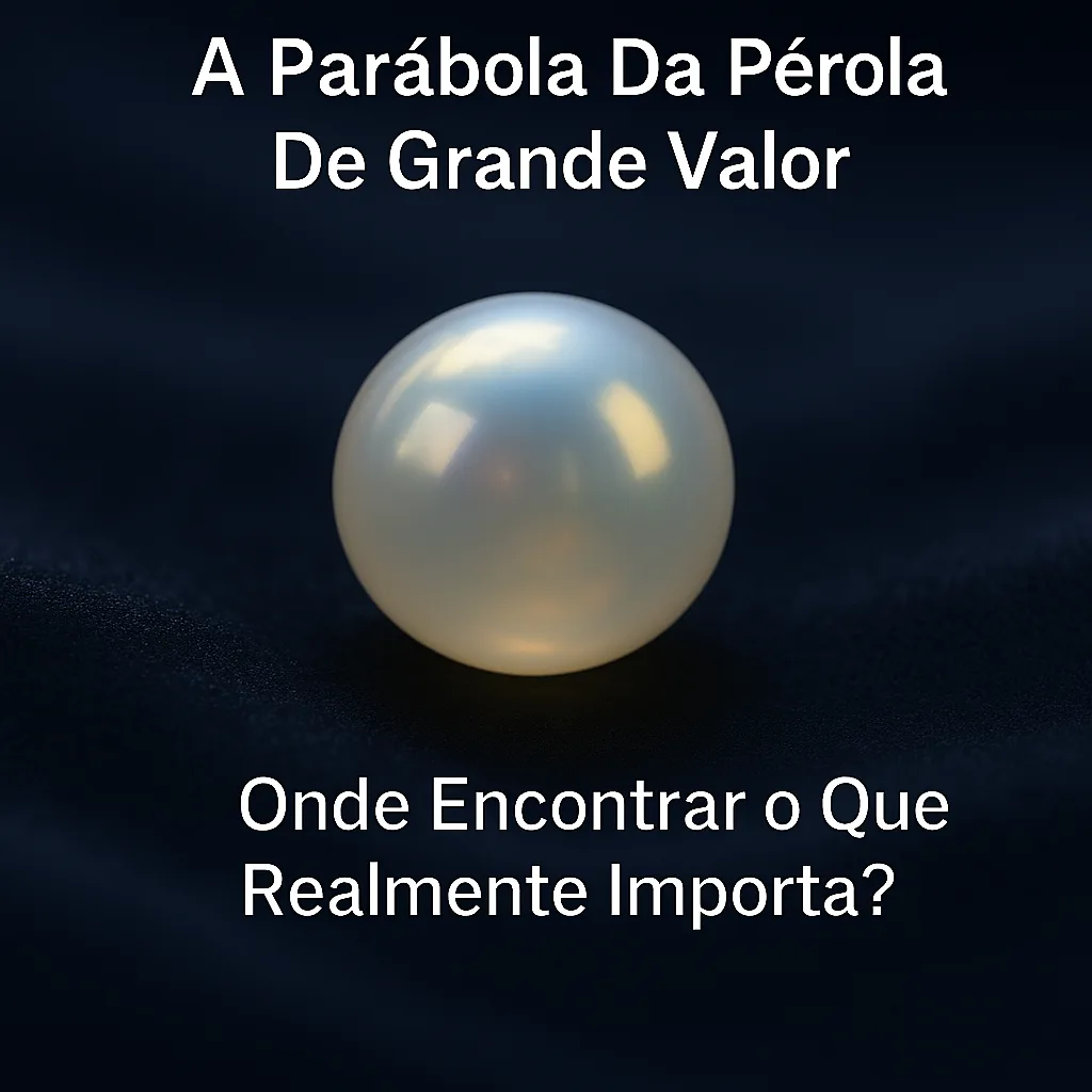 A Parábola da Pérola de Grande Valor: Onde Encontrar o Que Realmente Importa