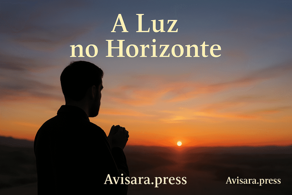 A Parábola do Amigo Persistente Pessoa observando o horizonte com esperança, aguardando uma resposta.