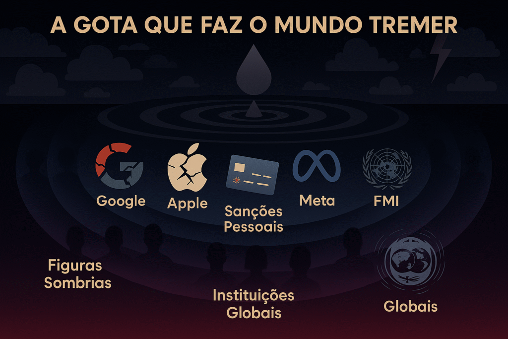 Mais de 500 nomes já foram incluídos na lista da Lei Magnitsky — Novos alvos estão por vir? A “gota” já fez o mundo tremer.