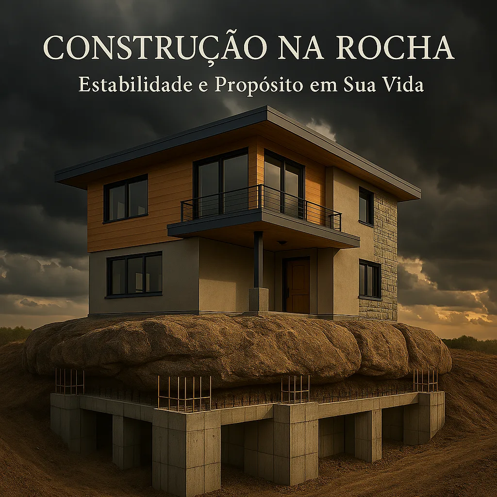 Construção na Rocha Estabilidade e Propósito em Sua Vida