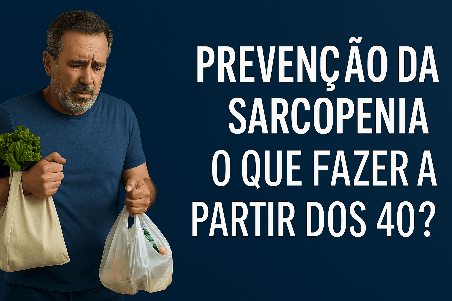 Prevenção da Sarcopenia: O Que Fazer a Partir dos 40?
