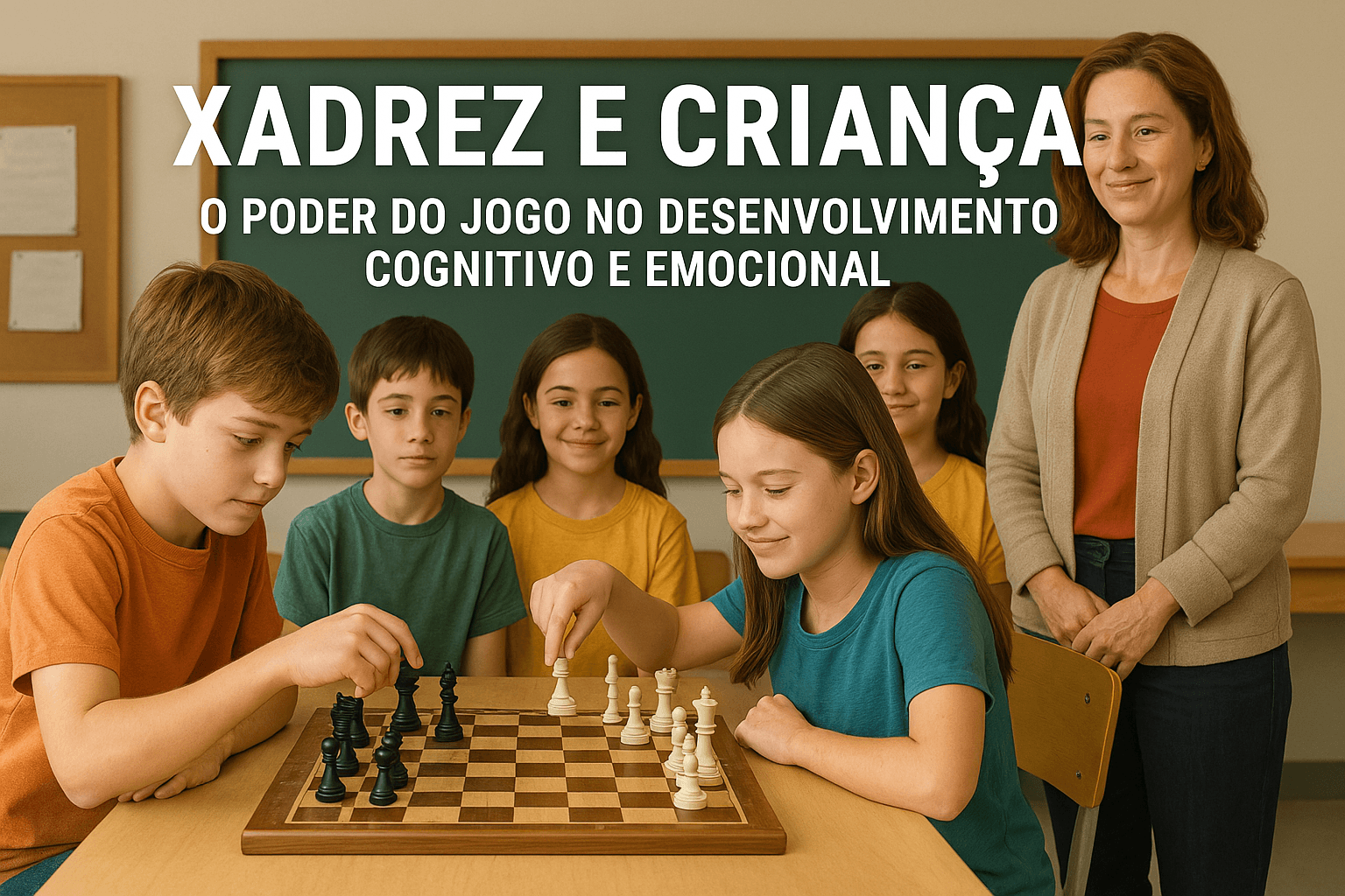Xadrez e Crianças: O Poder do Jogo no Desenvolvimento Cognitivo e Emocional