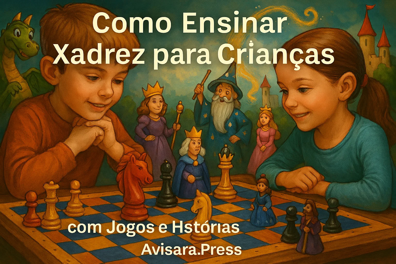 Como Ensinar Xadrez para Crianças com Jogos e Histórias
