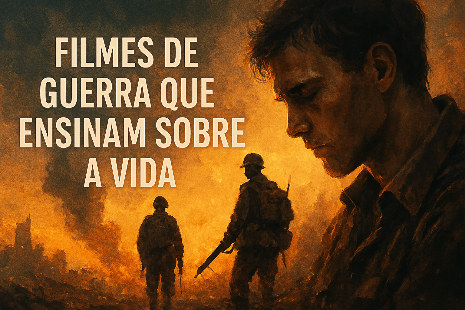 Filmes de guerra que ensinam sobre a vida