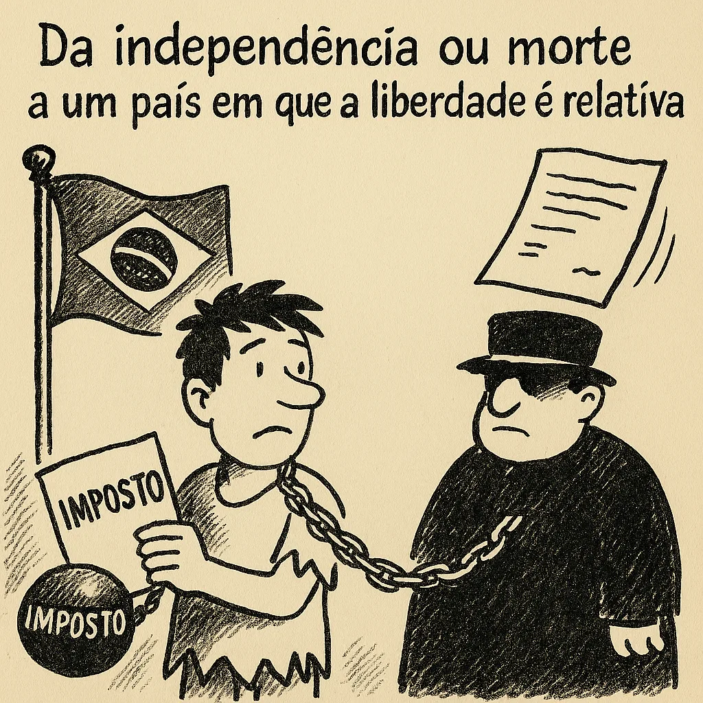 Da independência ou morte a um país em que a liberdade é relativa