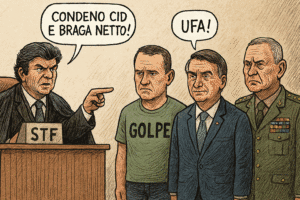 Fux absolve Bolsonaro e condena Cid e Braga Netto