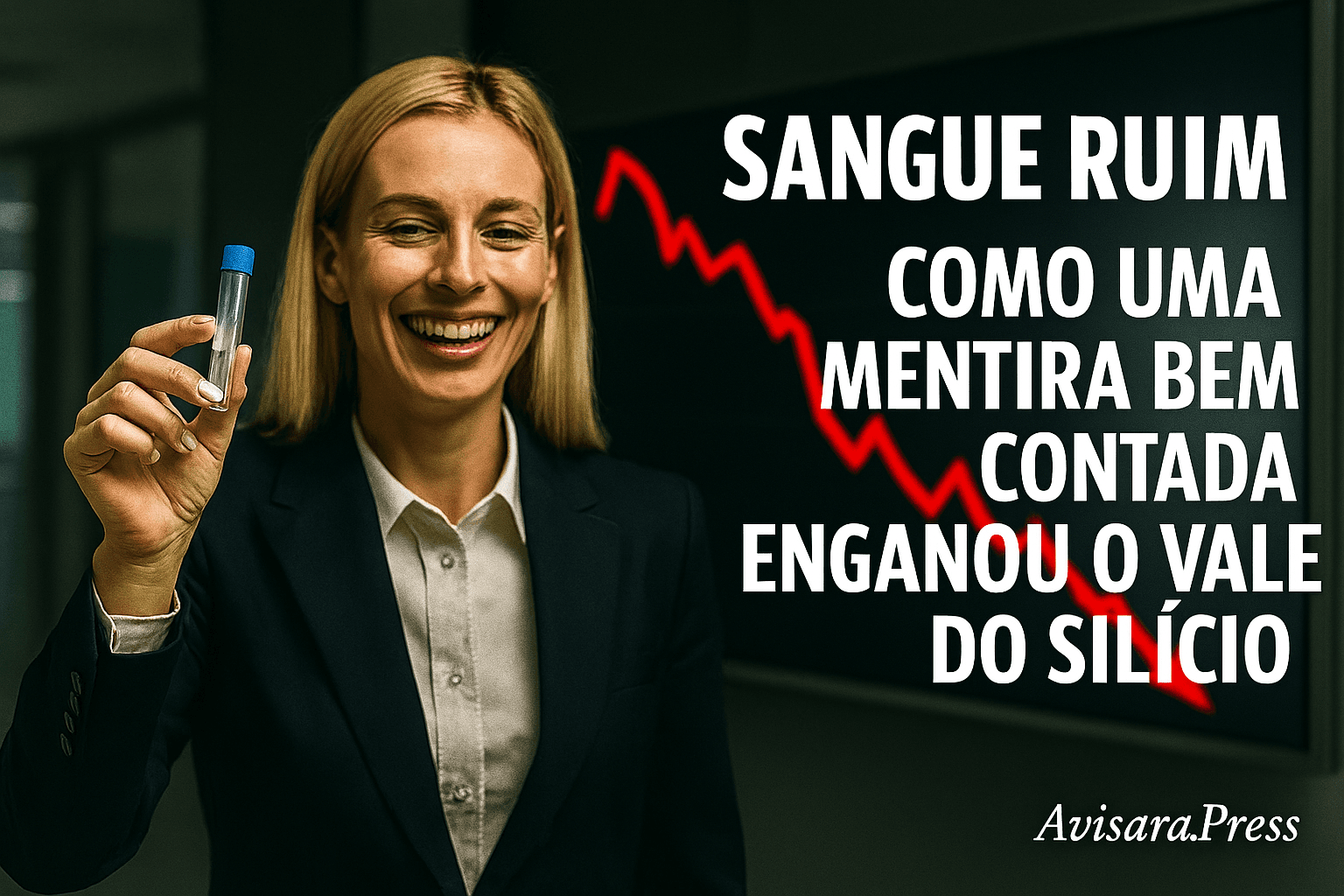 Sangue Ruim: Como uma mentira bem contada enganou o Vale do Silício Sangue Ruim: Como uma mentira bem contada enganou o Vale do Silício