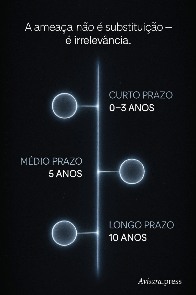 A Era da Superinteligência Começou Sem Aviso A ameaça não é substituição — é irrelevância.