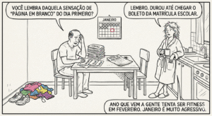 Os primeiros dias do ano novo: quando as promessas encontram a vida real